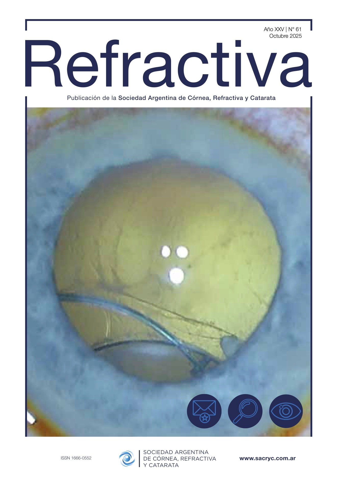 Tapa de Revista Refractiva N.º 61
